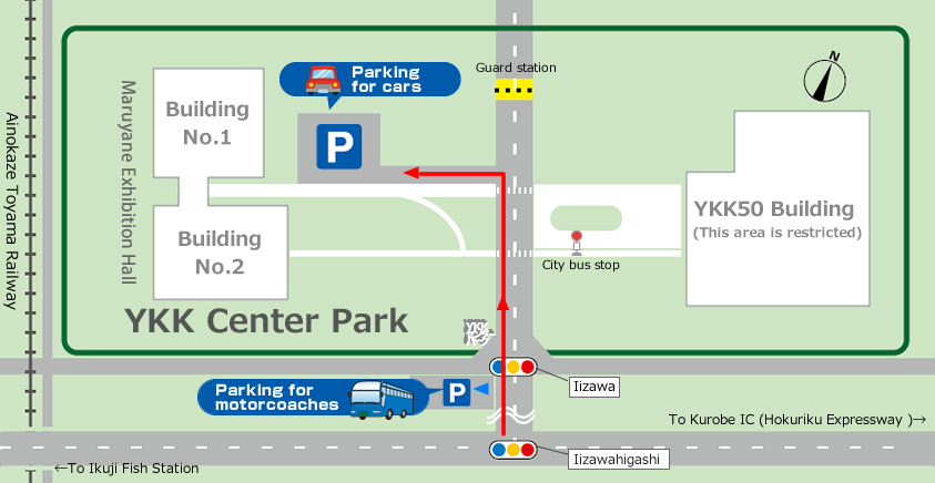 For cars Parking Map